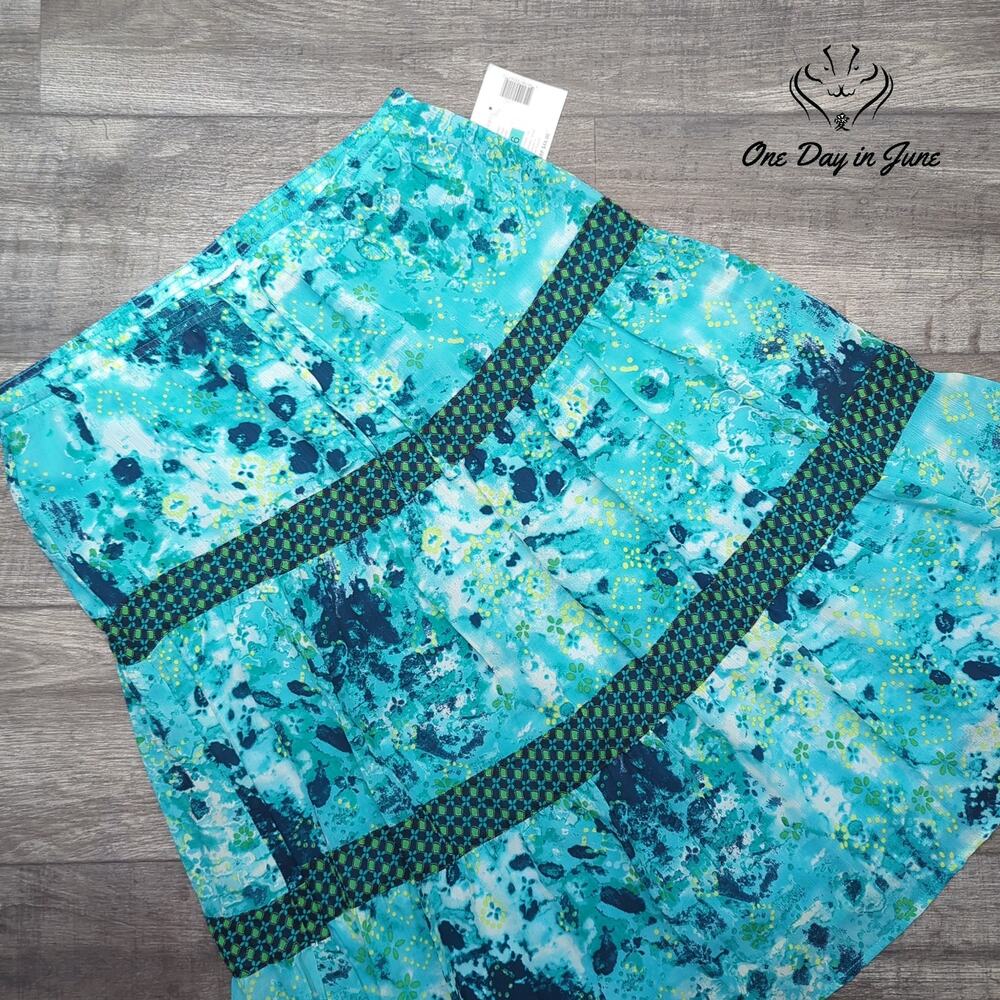 Sag Harbor Pull On Midi Skirt Size 16
